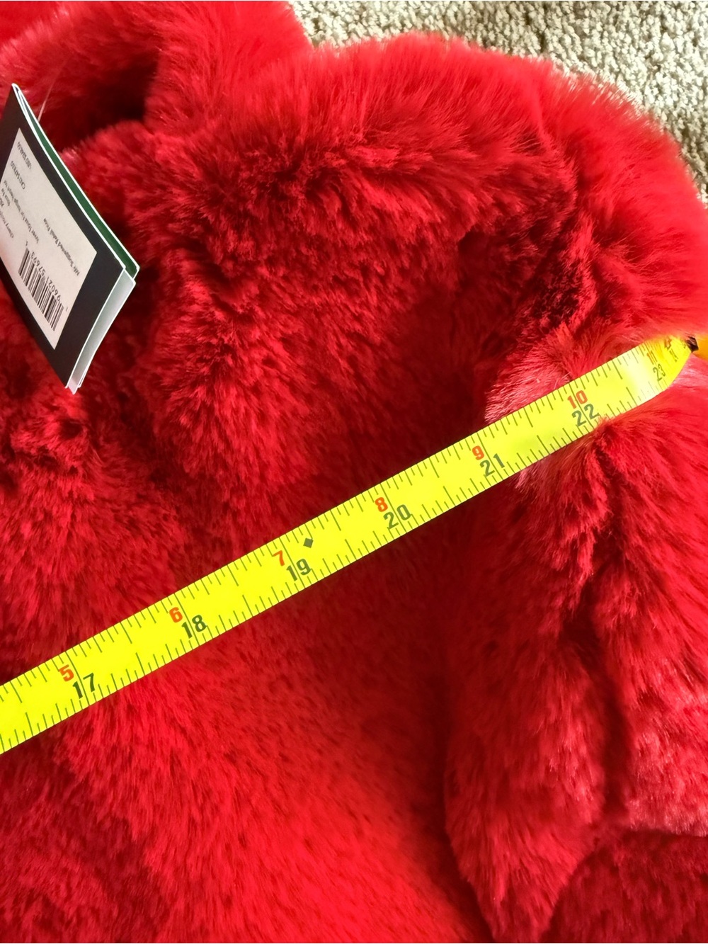 NWT Kate Spade Faux Fur Lover Heart Tote ❤️ - Picture 8 of 8
